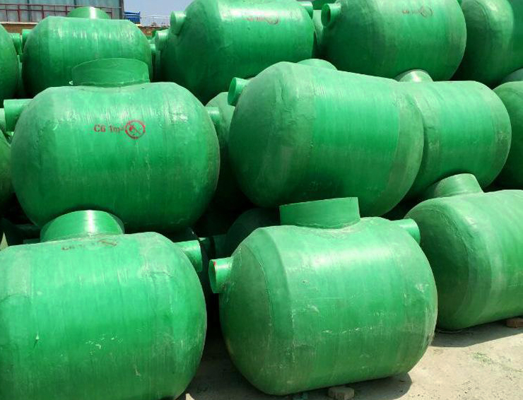 玻璃钢化粪池 玻璃钢化粪池